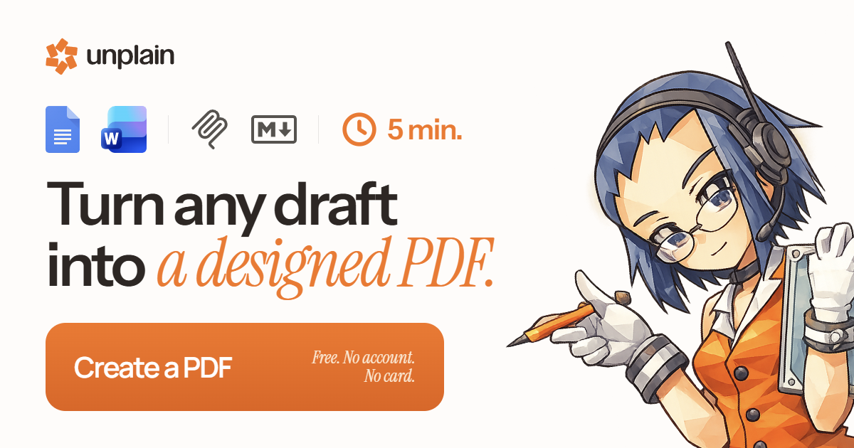 Unplain website preview